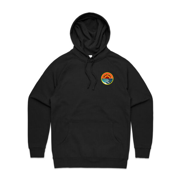 Raglan Waves Logo Hoodie Thumbnail