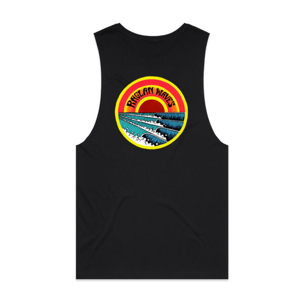 Raglan Waves Logo Singlet Thumbnail